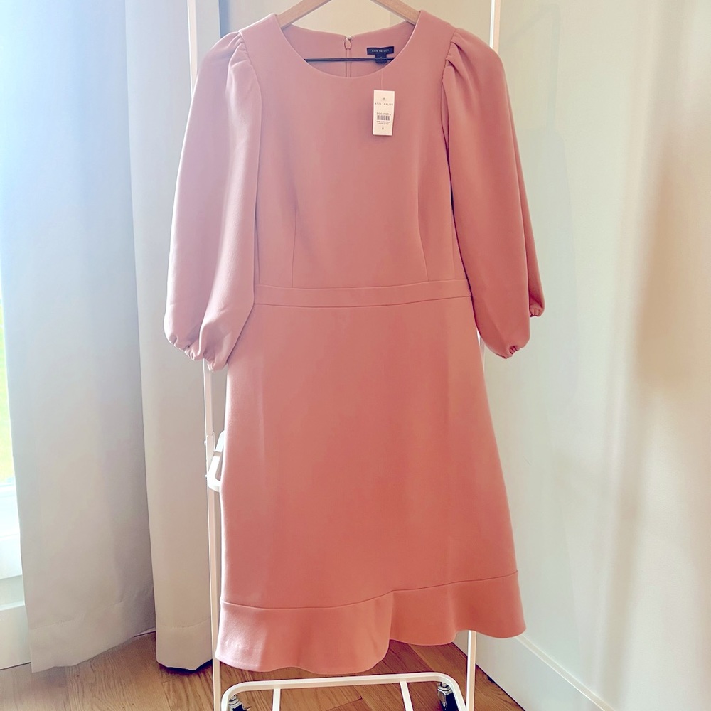 Ann Taylor Dusty Pink Dress